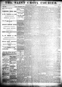 Saint Croix Courier (1877)