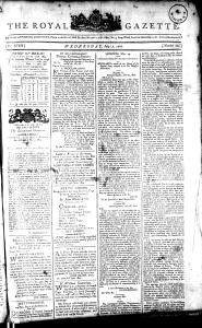 The Royal Gazette (Saint John, New Brunswick : 1802)