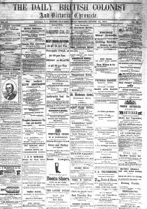 Daily British Colonist and Victoria Chronicle
