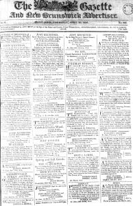 Gazette and New Brunswick Advertiser