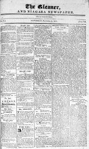 Gleaner and Niagara Newspaper 