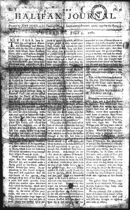 Halifax Journal (1780)
