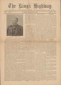 The King's Highway (Saint John, New Brunswick: 1890)