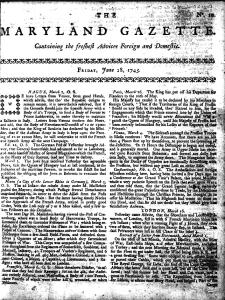 Maryland Gazette (1745)