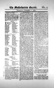 Massachusetts Gazette (1765)