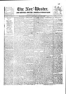 Nor' Wester and Central British-American Advertiser