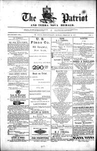 Patriot and Terra-Nova Herald (1877)
