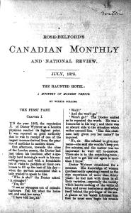 Rose-Belford's Canadian Monthly and National Review 