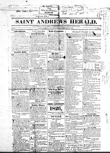 Saint Andrews Herald (1825)