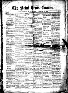 Saint Croix Courier (1865)
