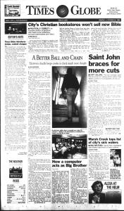 Saint John Times Globe