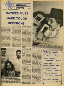 Micmac News