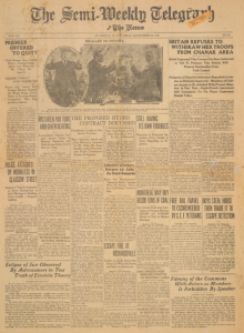 The Semi-Weekly Telegraph and The News (1910)