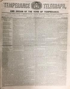 Temperance Telegraph, and Organ of the Sons of Temperance (1851)