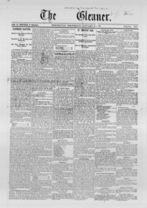 The Gleaner (Fredericton, New Brunswick: 1886, weekly)