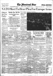 The Montreal Star (1951)