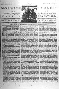 The Norwich Packet (1777)