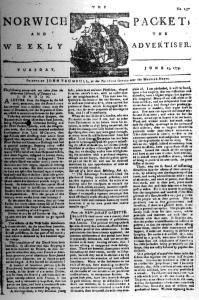 The Norwich Packet; and the Weekly Advertiser