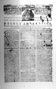 The Norwich packet; and the Connecticut, Massachusetts, New-Hampshire, and Rhode-Island Weekly Advertiser 
