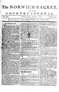 The Norwich Packet; or, the County Journal