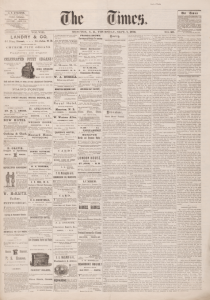 The Times (Moncton, New Brunswick: 1868)