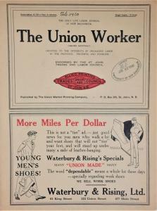 Union Worker (Saint John, New Brunswick: 1920)